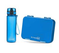 My Vesperbox - Len - Ensemble - Boîte à déjeuner et gourde de 500 ml pour enfants - Anti-fuite et sans BPA - Boîte à déjeuner pour l'école et la maternelle - Set boîte à bento