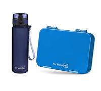 My Vesperbox - Len - Ensemble - Boîte à sandwich et gourde de 750 ml pour enfants - Anti-fuite et sans BPA - Boîte à déjeuner pour l'école et la maternelle - Ensemble boîte à bento