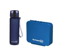 My Vesperbox Liv Set - Boîte à déjeuner et gourde de 500 ml pour enfants - Anti-fuite et sans BPA - Boîte à déjeuner pour l'école et la maternelle - Fabriqué en Allemagne