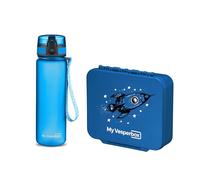 My Vesperbox Liv Set - Boîte à déjeuner et gourde de 500 ml pour enfants - Anti-fuite et sans BPA - Boîte à déjeuner pour l'école et la maternelle - Fabriqué en Allemagne