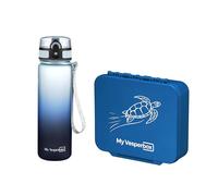 My Vesperbox Liv Set - Boîte à déjeuner et gourde de 500 ml pour enfants - Anti-fuite et sans BPA - Boîte à déjeuner pour l'école et la maternelle - Fabriqué en Allemagne