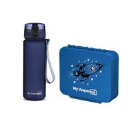 My Vesperbox Liv Set - Boîte à déjeuner et gourde de 500 ml pour enfants - Anti-fuite et sans BPA - Boîte à déjeuner pour l'école et la maternelle - Fabriqué en Allemagne