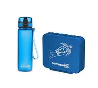 My Vesperbox Liv Set - Boîte à déjeuner et gourde de 500 ml pour enfants - Anti-fuite et sans BPA - Boîte à déjeuner pour l'école et la maternelle - Fabriqué en Allemagne
