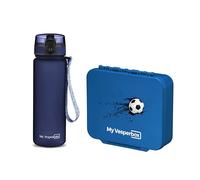 My Vesperbox Liv Set - Boîte à déjeuner et gourde de 500 ml pour enfants - Anti-fuite et sans BPA - Boîte à déjeuner pour l'école et la maternelle - Fabriqué en Allemagne