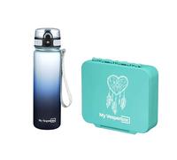 My Vesperbox Liv Set - Boîte à déjeuner et gourde de 500 ml pour enfants - Anti-fuite et sans BPA - Boîte à déjeuner pour l'école et la maternelle - Fabriqué en Allemagne