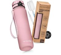 My Vesperbox Minny Gourde pour enfant 750 ml, anti-fuite et sans BPA, avec joint de rechange, brosse de nettoyage, filtre à fruits et paille en option - Idéal pour l'école, la maternelle et le sport