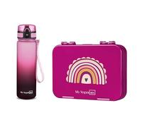 My Vesperbox - Set - Boîte à sandwich et gourde 500 ml pour enfants - Anti-fuite - Sans BPA - Idéal pour l'école et la maternelle