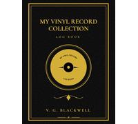My Vinyl Record Collection Log Book