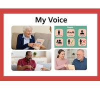 My Voice: Suitable for those with communication difficulties including Dementia, Autism, Stroke, Learning Disabilities, Confusion, Anxiety and Memory loss.