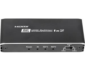 My Wall 8K HDMI® Splitter 1 in 2 out Répartiteur HDMI