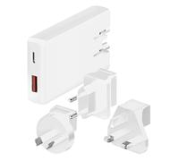 Maxtrack MQ5L Adaptateur de voyage 65 W USB-A, USB-C®