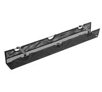 My Wall Gestion des câbles de Bureau HZ39L - Montage Facile sur Table - À Visser - Longueur : 914 mm - Largeur : 95 mm - Charge maximale : 5 kg - Passe-câbles pour Bureau, Montage sous Un Meuble