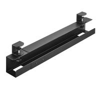 my wall Gestion des câbles de Bureau HZ46-2L - Montage Facile sur Table, bornes à vis, Longueur 800/1000/1200 mm, Largeur 100 mm, Charge 5 kg, Guide-câbles pour Bureaux