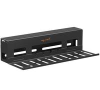 My Wall Gestion des câbles de Bureau - HZ49L - Passe-câbles et Support de câbles pour multiprises et Blocs d'alimentation - Boîte coulissante - 400 x 180 x 100 mm - Charge maximale : 3 kg