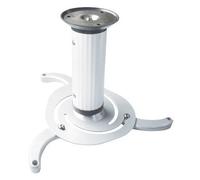 My Wall H16-2WL Support de plafond pour projecteur charge max. 32 kg, écart plafond/support 145-210mm Blanc