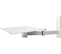 My Wall H20L Support Mural Pour Tv Jusqu'À 53 Cm (21""), Max. 35 Kg, Inclinable, Pivotant, Blanc