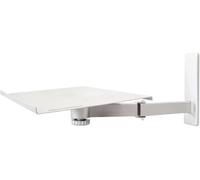 My Wall H20WL Support mural pour haut-parleur rotatif, mobile Distance entre les murs (max.): 615 mm blanc 1 pc(s)