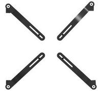 My Wall HA 6 L simple Support décran 43,2 cm (17) - 68,6 cm (27) noir rigide Noir G