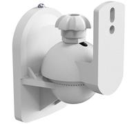 My Wall HB 6 WL Support mural pour haut-parleur inclinable, rotatif Distance entre les murs (max.): 64 mm blanc 1 paire(s)