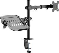 My Wall HEG8L Support décran 1 Écran(s) 43,2 cm (17) - 81,3 cm (32) inclinable, mobile, rotatif
