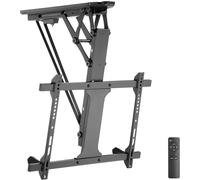 HL 41 ML Support TV pour plafond support de plafond, motorisé, réglable en hauteur, mobile, rotatif anthracite - My Wall