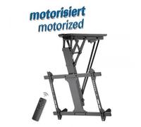 My Wall HL 41 ML Support TV pour Plafond Support de Plafond, motorisé, réglable en Hauteur, Mobile Anthracite