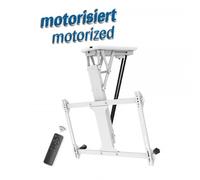 MYW HL41MWL - Support de plafond pour téléviseur, motorisé, inclinable, 32'' -