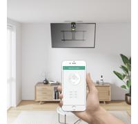 My Wall Hl47Ml Support De Plafond Tv Avec Télécommande,Motorisé,Inclinable,Orientable,81,3 Cm (32) À 190,5 Cm (75) De