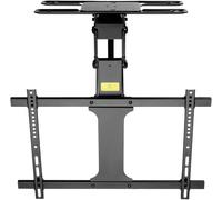 My Wall HL47ML Support TV pour plafond avec télécommande 81,3 cm (32) - 190,5 cm (75) support de plafond, avec motorisation électrique, rotatif, inclinable,