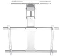 my wall HL49MWL, Support de Plafond motorisé, Compatible avec Alexa et Google Home, Commande vocale, Support de Plafond TV, électrique, Pliable, pivotant, télécommande ou Application