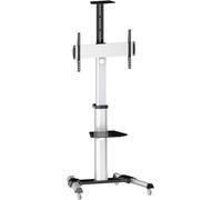 My Wall HP 101 L Chariot TV réglable en hauteur, pour montage vertical, inclinable 94,0 cm (37) - 177,8 cm (70) réglable en hauteur, support sur pied ,