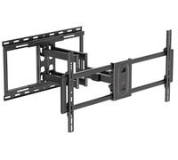 my wall HP43L Support Mural pivotant pour TV jusqu'à 100" - HP43L - Support TV pivotant pour TV de 109 à 254 cm - Charge maximale : 80 kg - Inclinaison et Rotation - Distance du Mur Variable