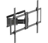 My Wall HP46L Support Mural orientable pour téléviseur XXL 50-100 Pouces, jusqu'à 65 kg, inclinable, Extensible 3,5 à 25,9 cm, Design Fin, Quick Release, VESA 200 x 200 à 800 x 600