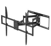 My Wall HP53L Support Mural pivotant pour TV de 50 à 105 Pouces, Charge maximale 75 kg, pivotant, inclinable, dégagement Mural Variable, Support TV XXL avec Gestion des câbles