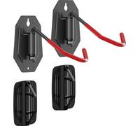 my wall Lot de 2 supports muraux pour vélo - Orientables - Jusqu'à 90 mm de largeur de pneu - 30 kg par support - Peu encombrant - En acier - Pour VTT, vélo de route, vélo électrique