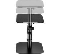 My Wall HS31L Pied pour haut-parleur 2 Écran(s) noir inclinable, réglable en hauteur
