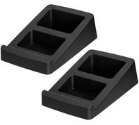 myWall Pied pour haut-parleur HS32-1L inclinable Noir Lot de 2 Charge 3 kg 15°