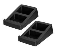 myWall Pied pour haut-parleur HS32-1L inclinable Noir Lot de 2 Charge 3 kg 15°