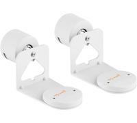 My Wall Hs47Wl Lot De 2 Supports Muraux Pour Haut-Parleurs Rotatifs Blanc