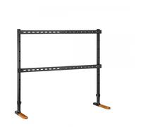 mywall Support TV HT27L pour écrans de 70 à 90 Pouces, Support TV avec Effet Bois et Coussinets antidérapants, Support TV Universel avec Charge jusqu'à 60 kg