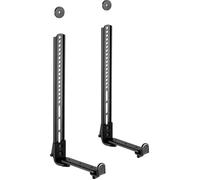 myWall Support pour barre de son HZ 19 L mobile noir 2 pc(s)