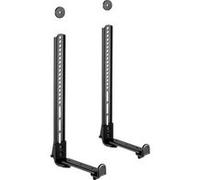myWall Support pour barre de son HZ 19 L mobile noir 2 pc(s)
