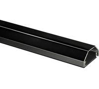 My Wall HZ3-1,1L Goulotte de câble support de câble (L x l x H) 110 x 3.3 x 1.8 cm 1 pc(s) noir