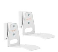 my wall Lot de 2 Supports muraux pour SONOS Era300 - HS41WL, inclinable, pivotant, Peu encombrant, Parfaitement réglable avec Gestion des câbles