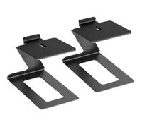 myWall Support haut-parleur HS33-3L - 2 supports, anti-vibration, inclinaison 6°, charge 10 kg