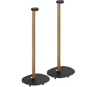 MY WALL Pied pour haut-parleur réglable 777 mm Noir/Hêtre - 2 pièces - Compatible Sonos ERA 100/300