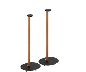 My Wall Sonos Era HS48L Support de Haut-Parleur, pour Sonos Era100 et Era300, Design en Acier et Bois de hêtre, avec Coussinets en Plastique et Pointes en métal