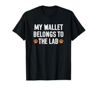 My Wallet Belongs to The Fox Red Lab Dad Labrador Retriever T-Shirt