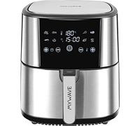 My Wave - Friteuse à Air - Friteuse de 8L - Puissance de 1800W - Idéale pour la Cuisson sans Huile - 12 Programmes - Panneau de Contrôle à Écran Tactile