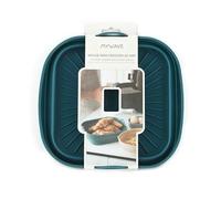 MY WAVE Moule en silicone pour friteuse à air 22 x 22 cm - Réutilisable, anti-adhésif et résistant à la chaleur. Idéal pour la cuisson, la friture et le rôtissage. Passe au lave-vaisselle. Durable et